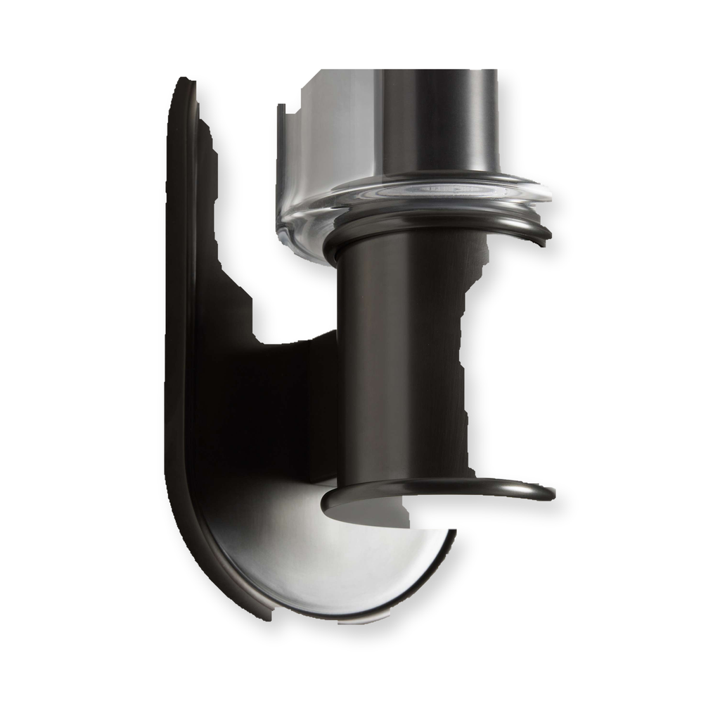 Harlin Wall Light in Clear Bronze - White Background Back View [harlin-wall-light-in-clear-bronze-white-background-back-view.png]
