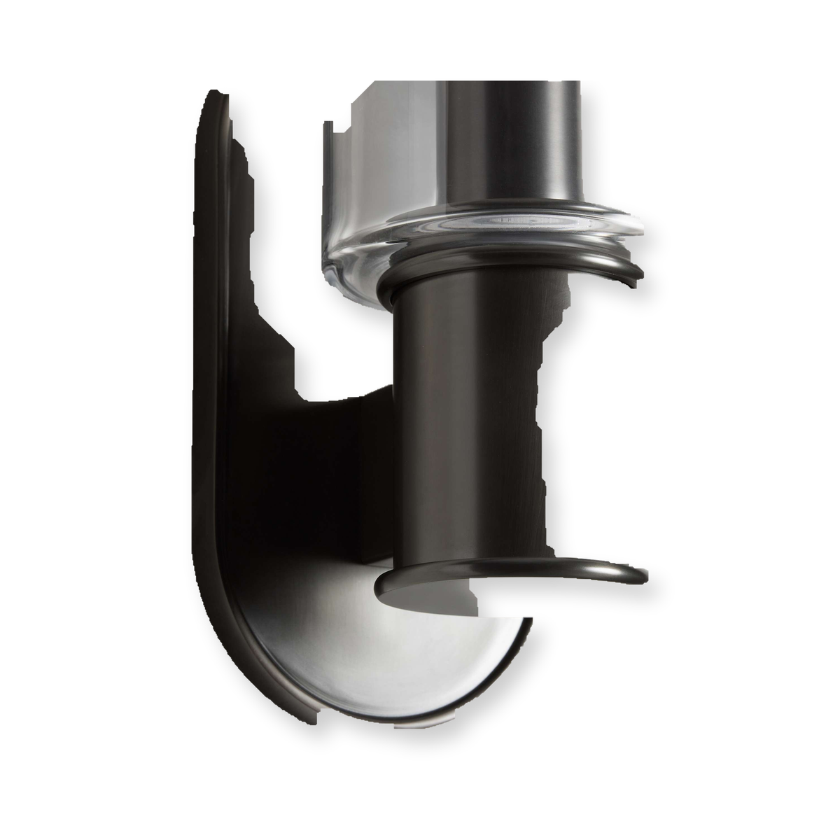 Harlin Wall Light in Clear Bronze - White Background Back View [harlin-wall-light-in-clear-bronze-white-background-back-view.png]