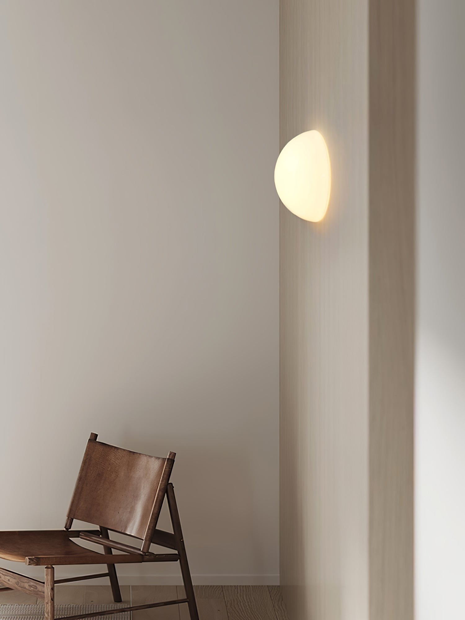 Hemera Half-Globe Wall Light, Bedroom Wall Sconce, detail 11