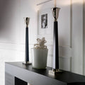 High End Contemporary Italian Black Table Lamp table lamp in brass, wood | Tianguang Select