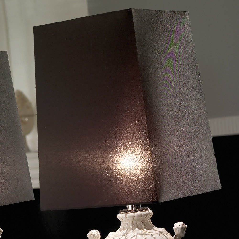 High End Handcrafted Contemporary Italian Table Light, Bedside Table Lamp, detail 5