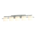 Ellipse 5 Light 8" Tall Wall Light, Bedroom Wall Sconce, Dimensions: Height: 8"
