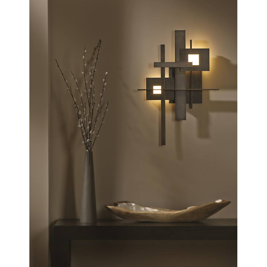 Planar 27" Tall Wall Light, Bedroom Wall Sconce, detail 10