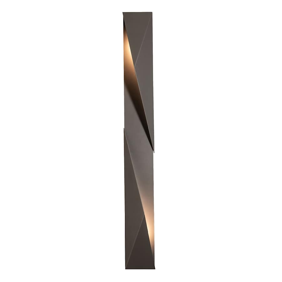 Carbon 2 Light 63" Tall Exterior Wall Light, Outdoor Wall Light, 16"