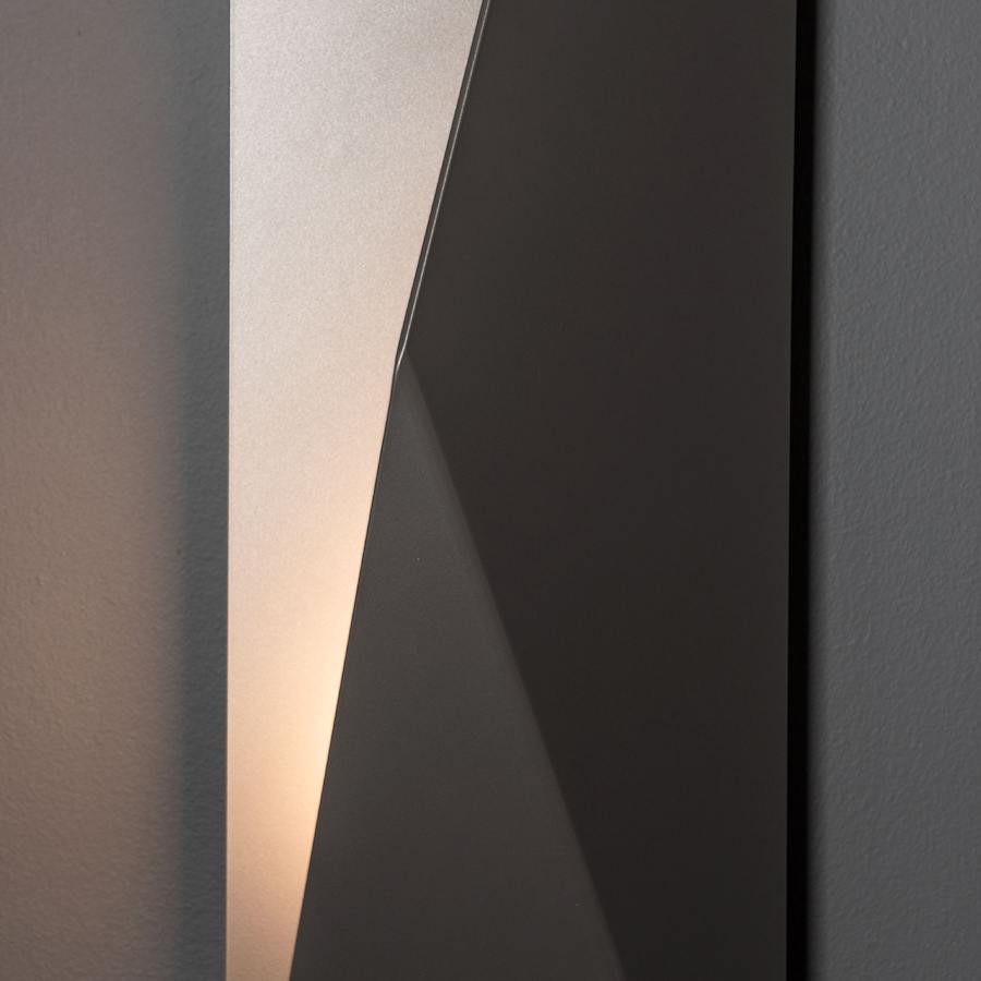 Carbon 2 Light 63" Tall Exterior Wall Light, Outdoor Wall Light, detail 8