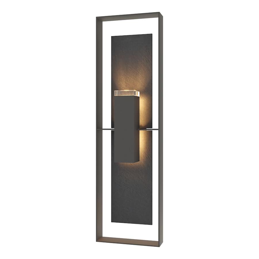 Shadow Box 2 Light 45" Tall Exterior Wall Light - Design 4, Outdoor Wall Light, Dimensions: Height: 45"