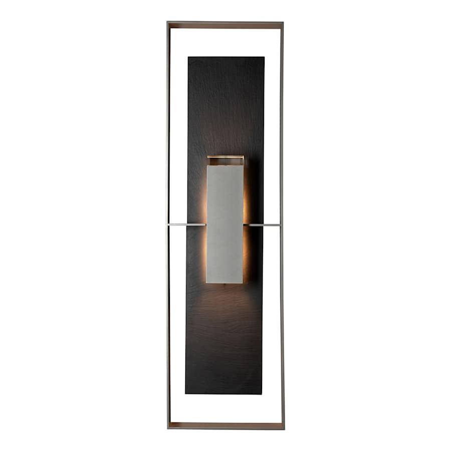 Shadow Box 2 Light 45" Tall Exterior Wall Light - Dimensions: Height: 45", Outdoor Wall Light