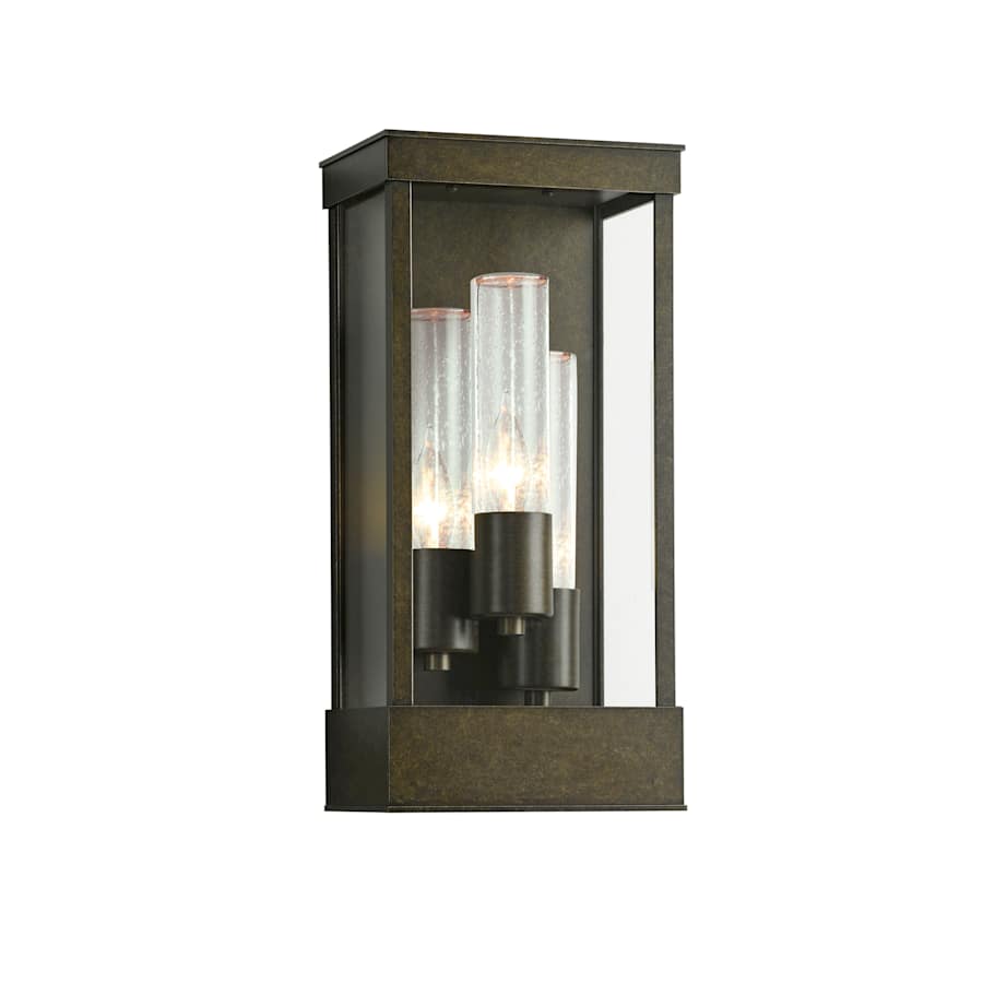 Portico 3 Light 18" Tall Exterior Wall Light, Outdoor Wall Light, 16"