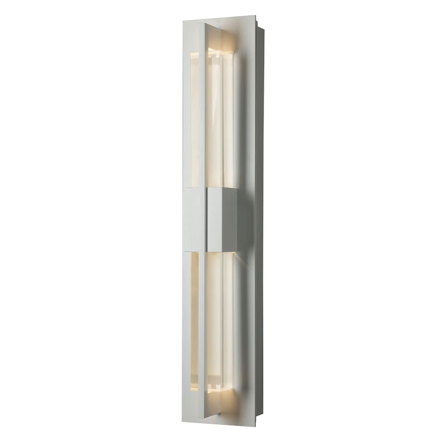 Double Axis 2 Light 24" Tall LED Exterior Wall Light with Customizable Glass Shade, Outdoor Wall Light, detail 7