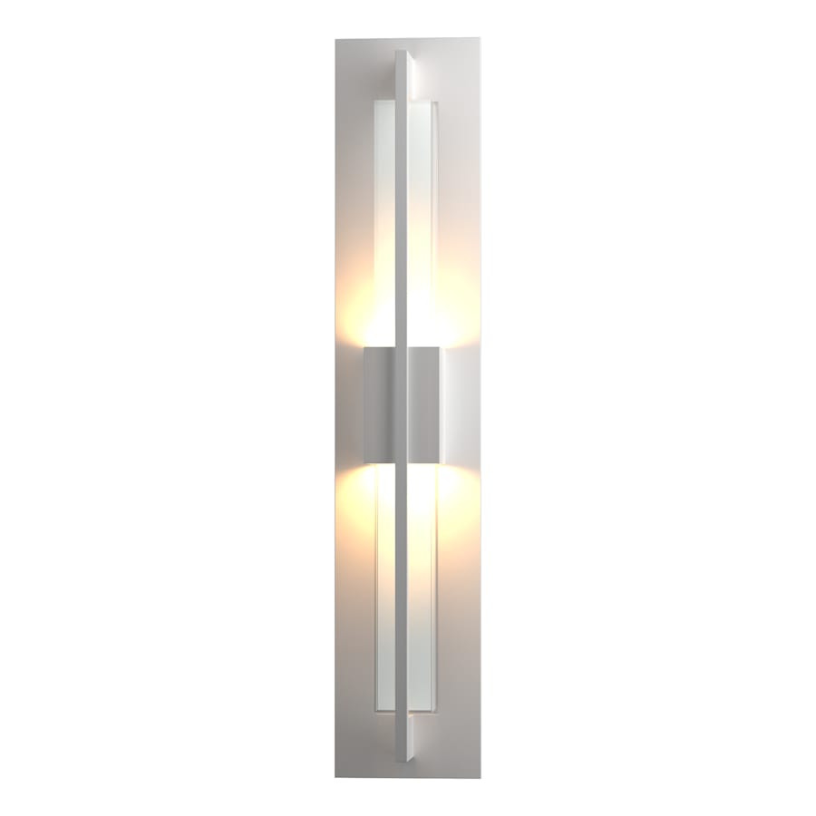 Double Axis 2 Light 24" Tall LED Exterior Wall Light with Customizable Glass Shade, Outdoor Wall Light, detail 8
