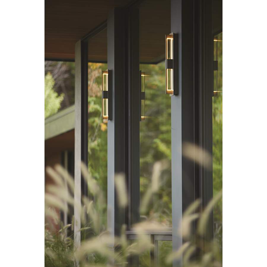 Double Axis 38" Tall LED Exterior Wall Light, Outdoor Wall Light, detail 4