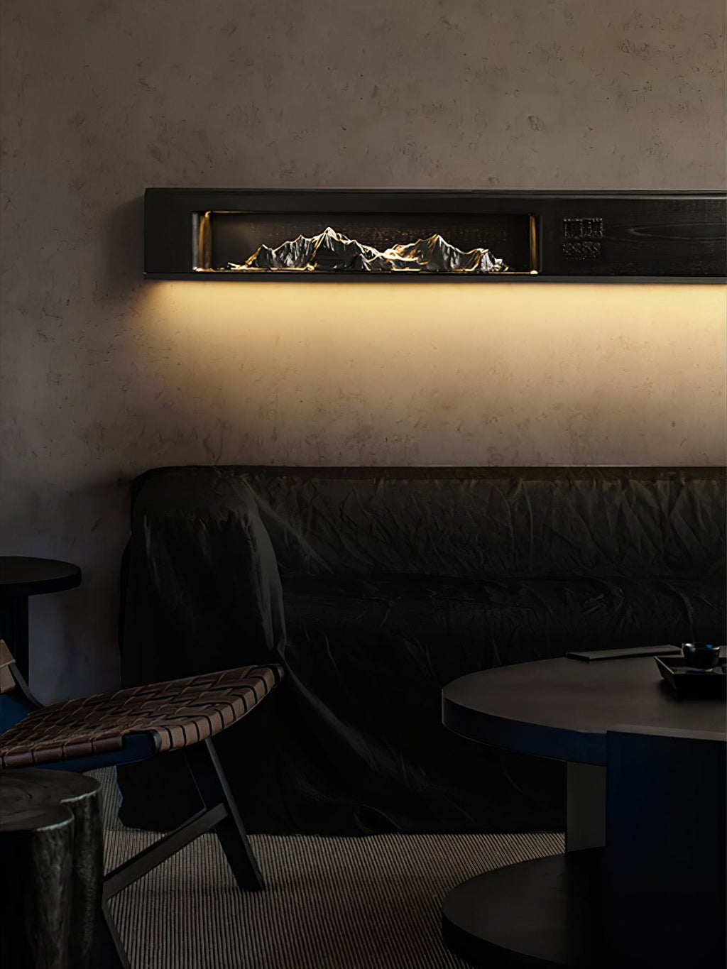 Mountain Reverie Wall Light, Hardwired Wall Sconce, detail 16