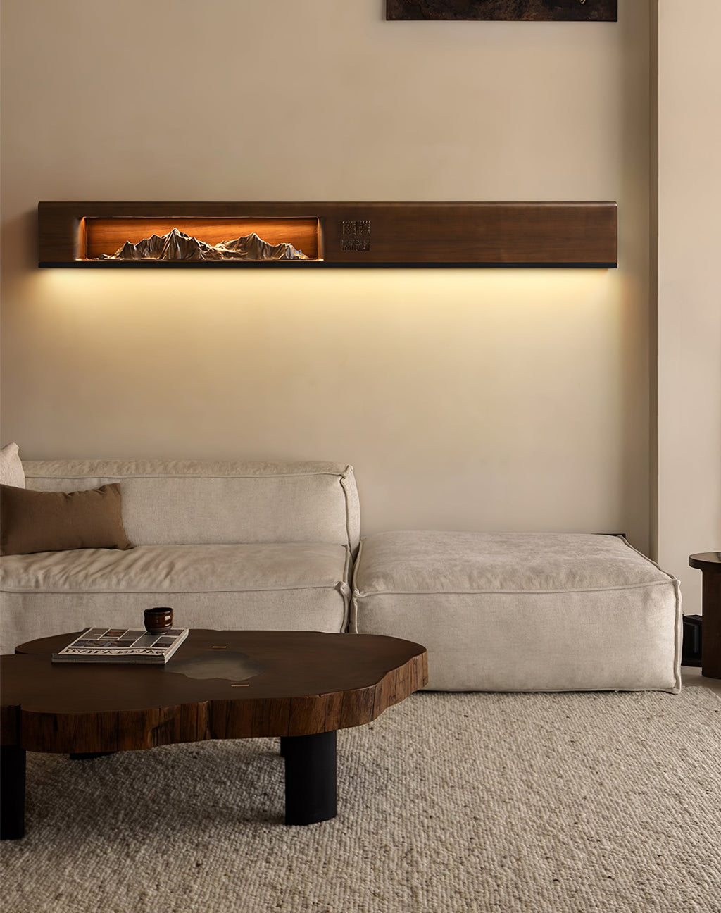 Mountain Reverie Wall Light, Hardwired Wall Sconce, detail 12