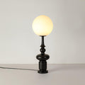 Imperial Column Accent Table Light, Bedside Table Lamp, ∅ 9.8″ x H 26.8″