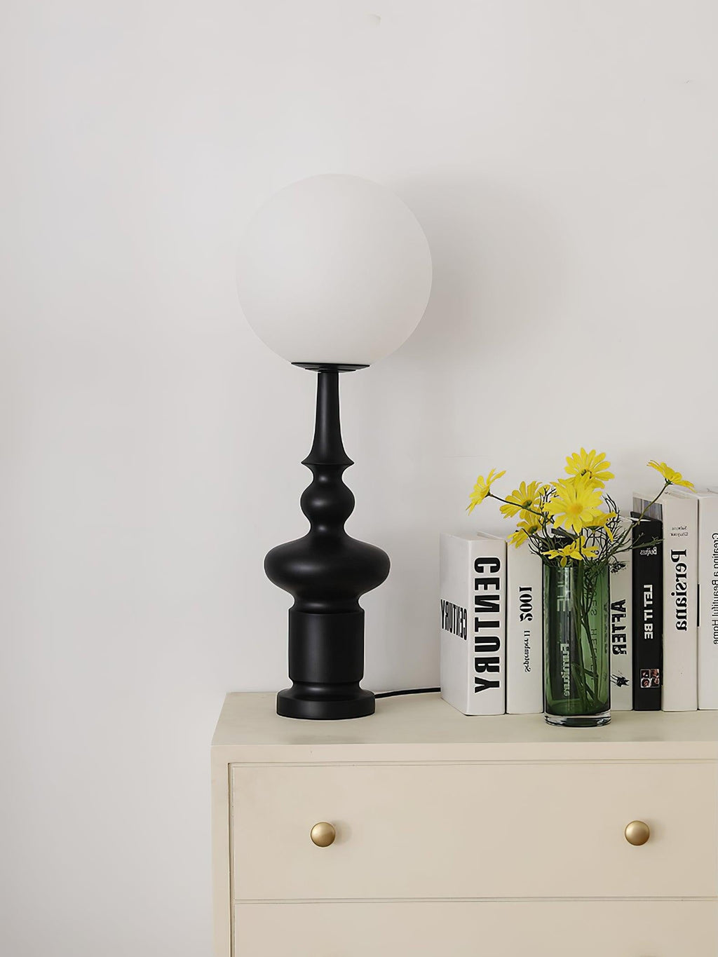 Imperial Column Accent Table Light, Bedside Table Lamp, detail 8