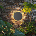 Contemporary Waterproof LED Exterior Wall Fixtures in Flat and Square Designs, Outdoor Wall Light, Dia 6in