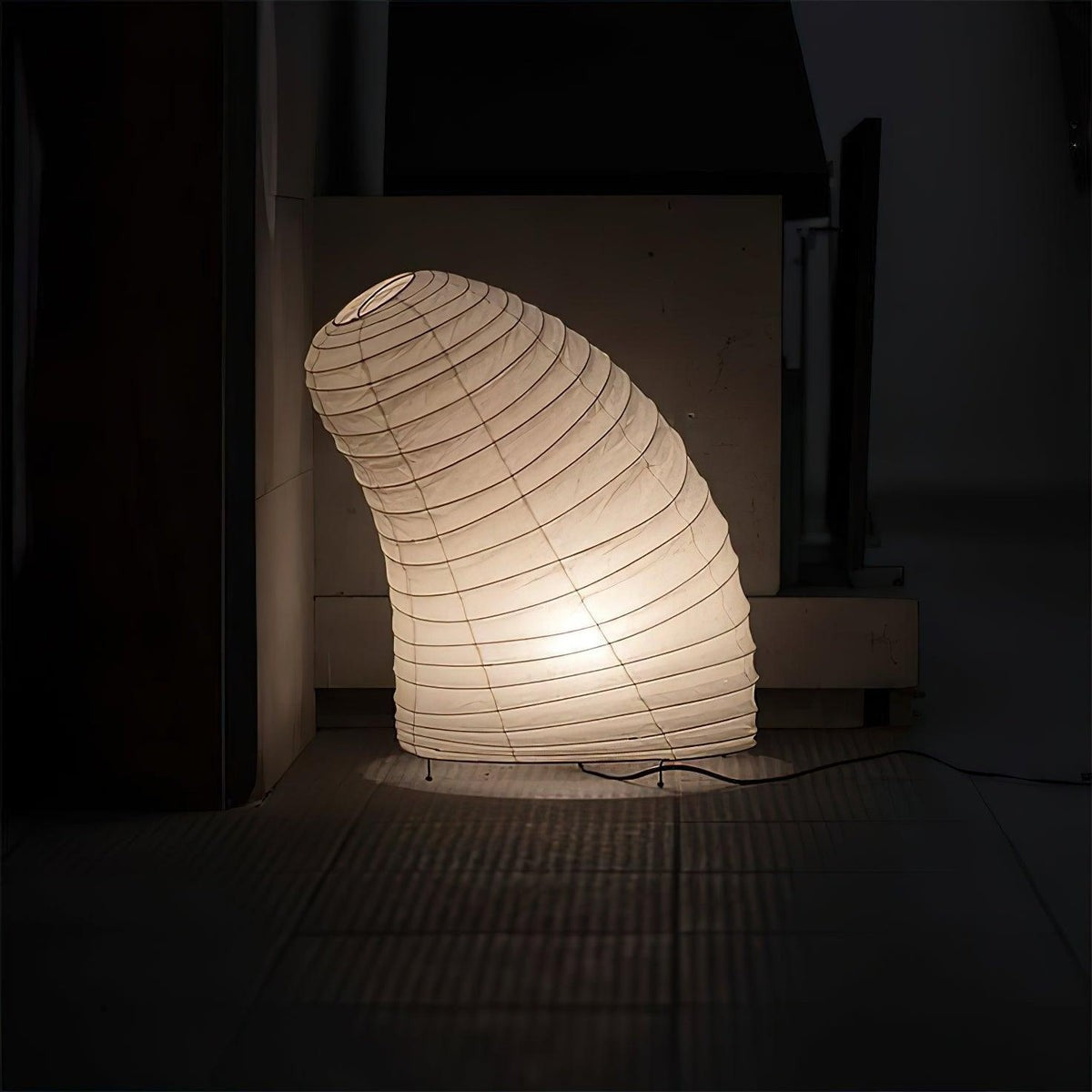 Japanese Mulberry Paper Table Light, Bedside Table Lamp, detail 102