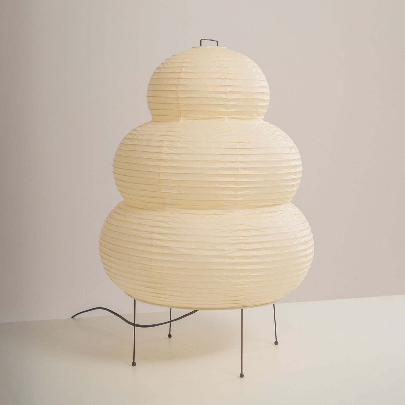 Japanese Mulberry Paper Table Light, Bedside Table Lamp, detail 130