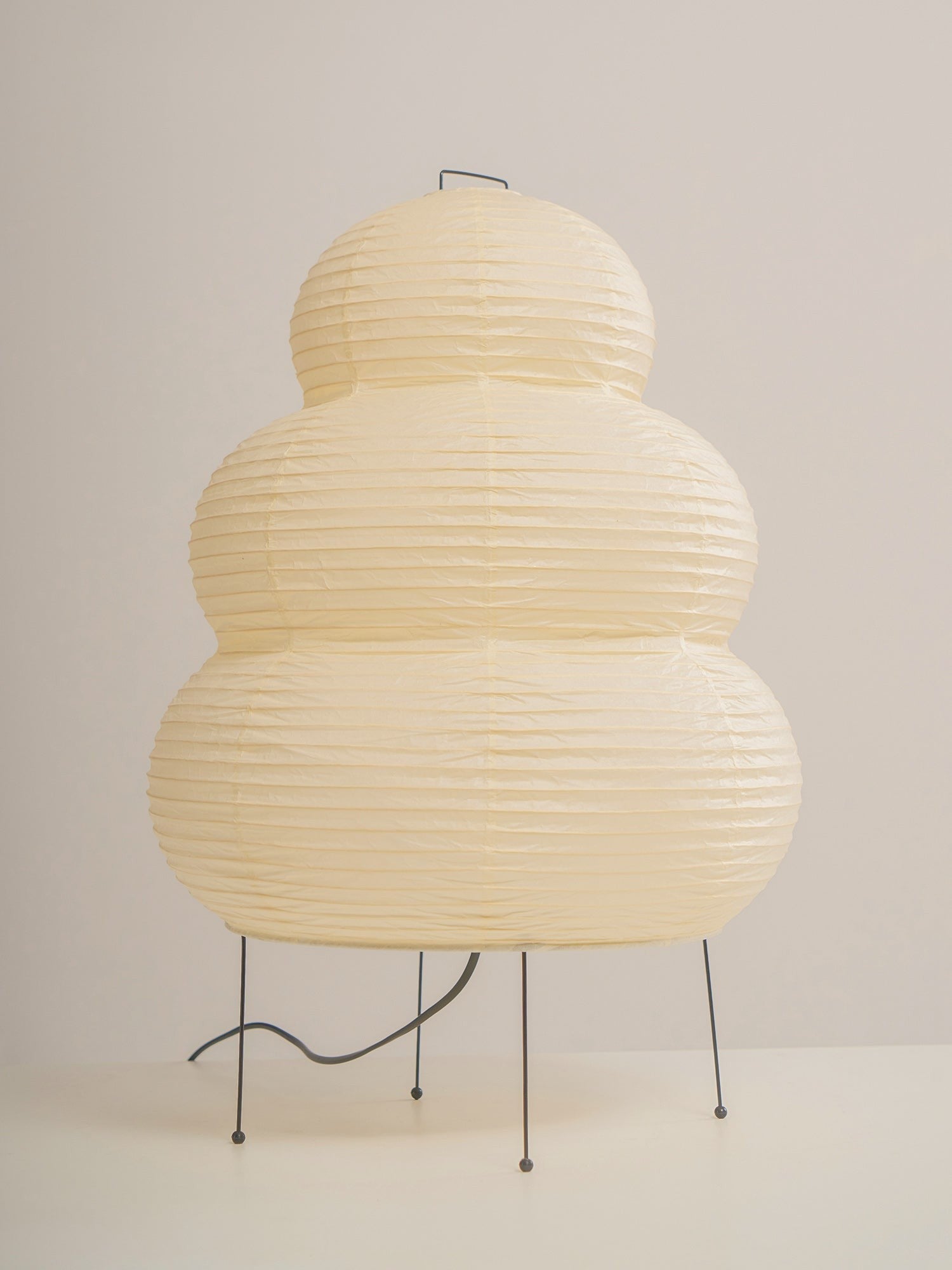 Japanese Mulberry Paper Table Light, Bedside Table Lamp, detail 131