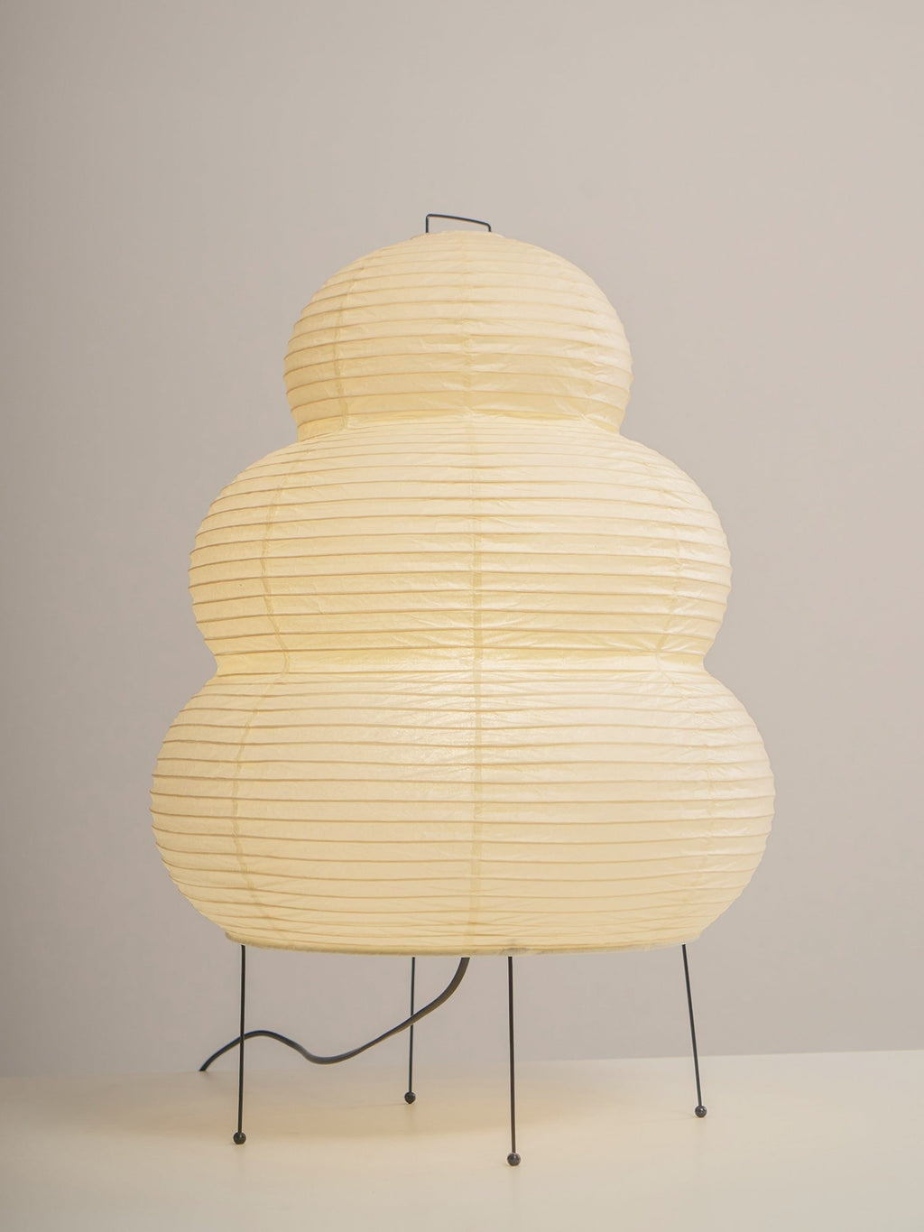 Japanese Mulberry Paper Table Light, Bedside Table Lamp, detail 134