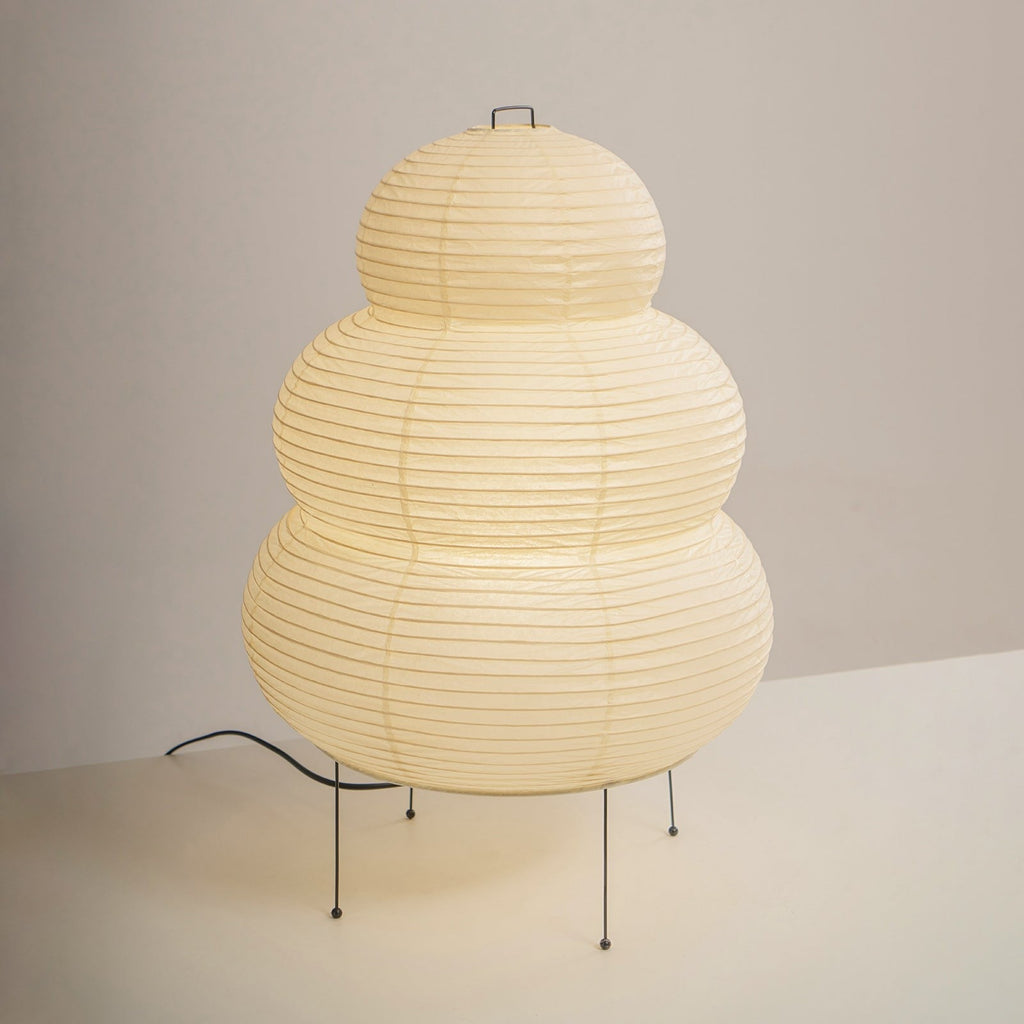 Japanese Mulberry Paper Table Light, Bedside Table Lamp, detail 135