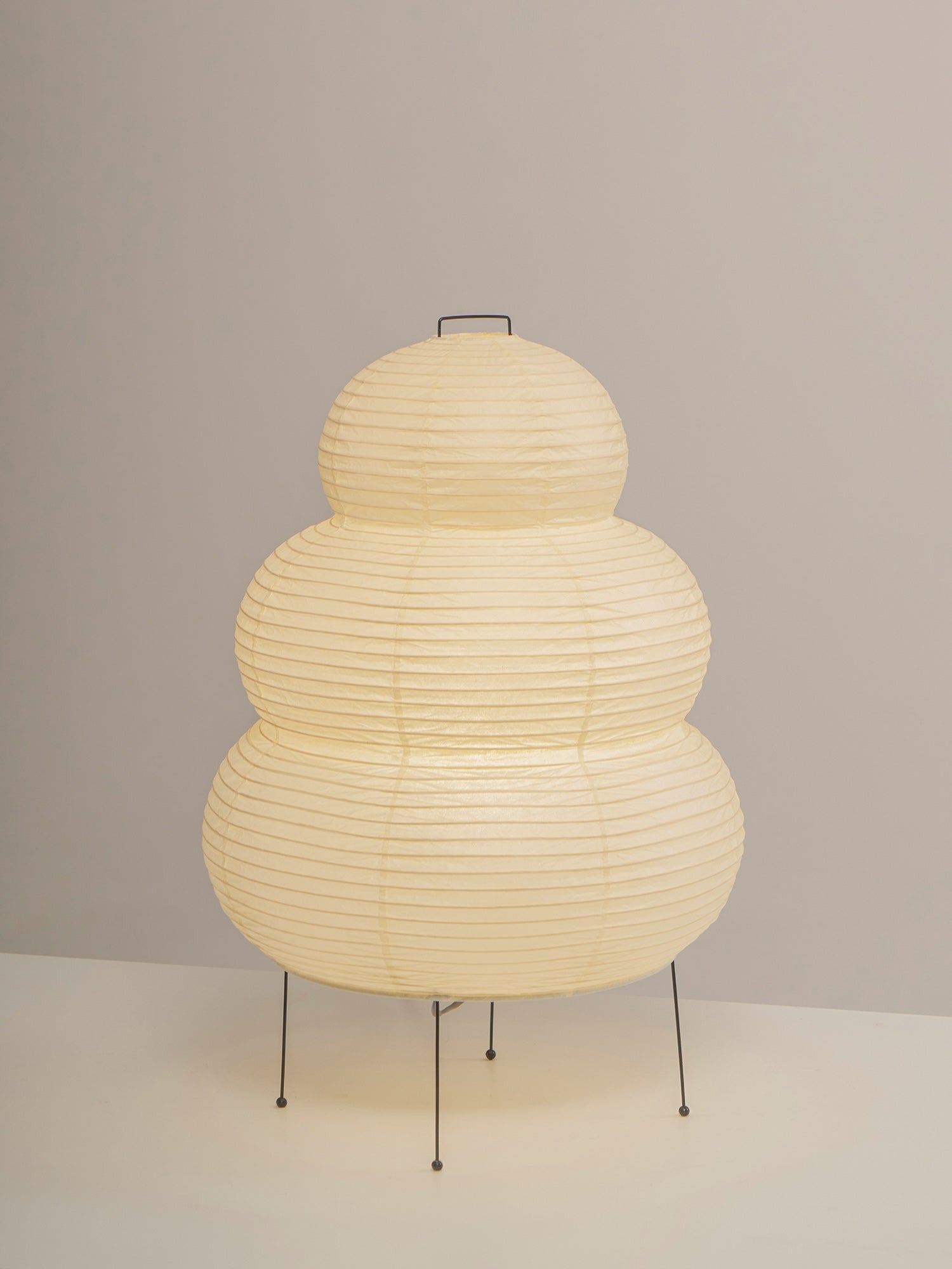 Japanese Mulberry Paper Table Light, Bedside Table Lamp, detail 136
