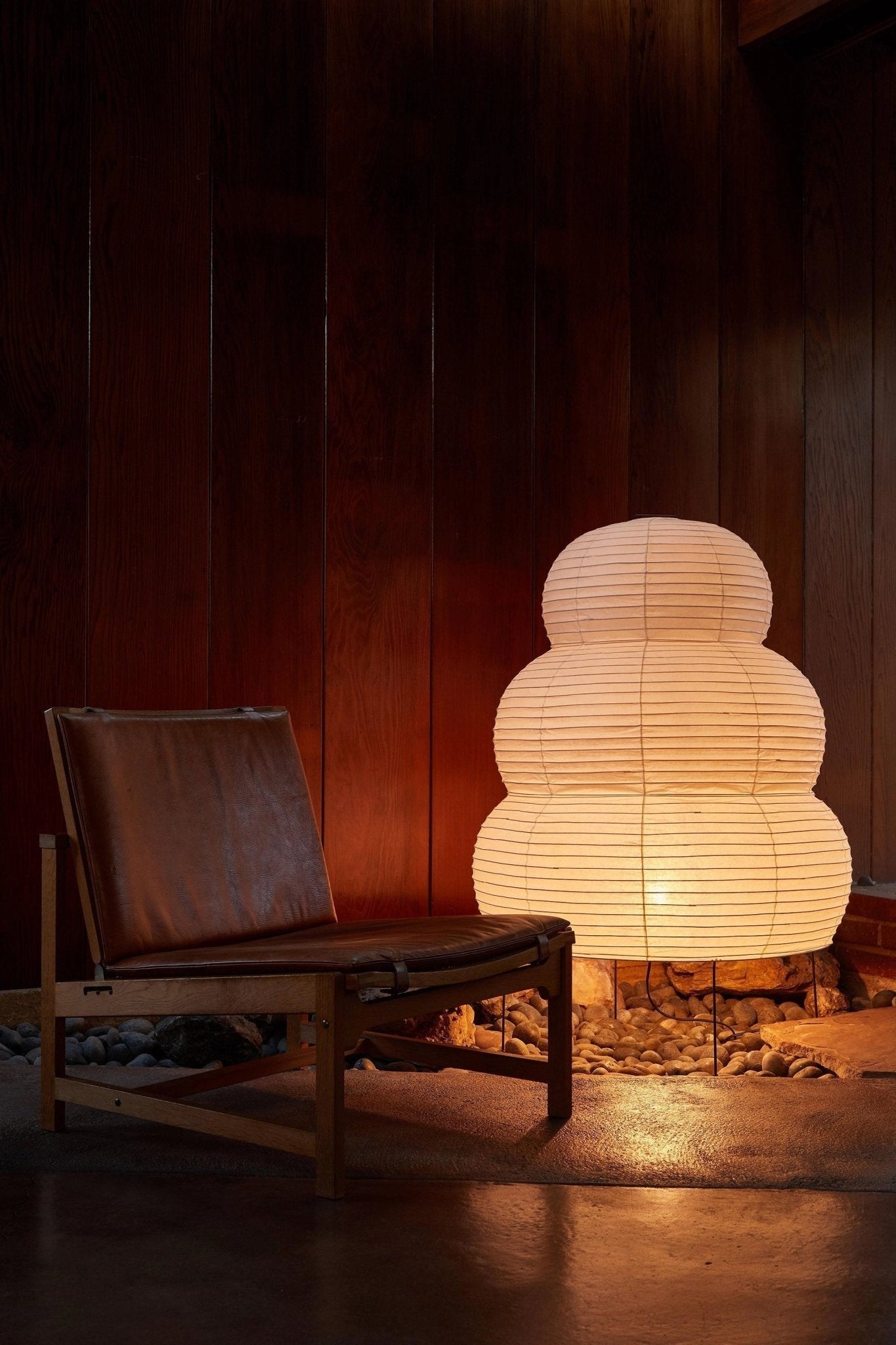 Japanese Mulberry Paper Table Light, Bedside Table Lamp, detail 25
