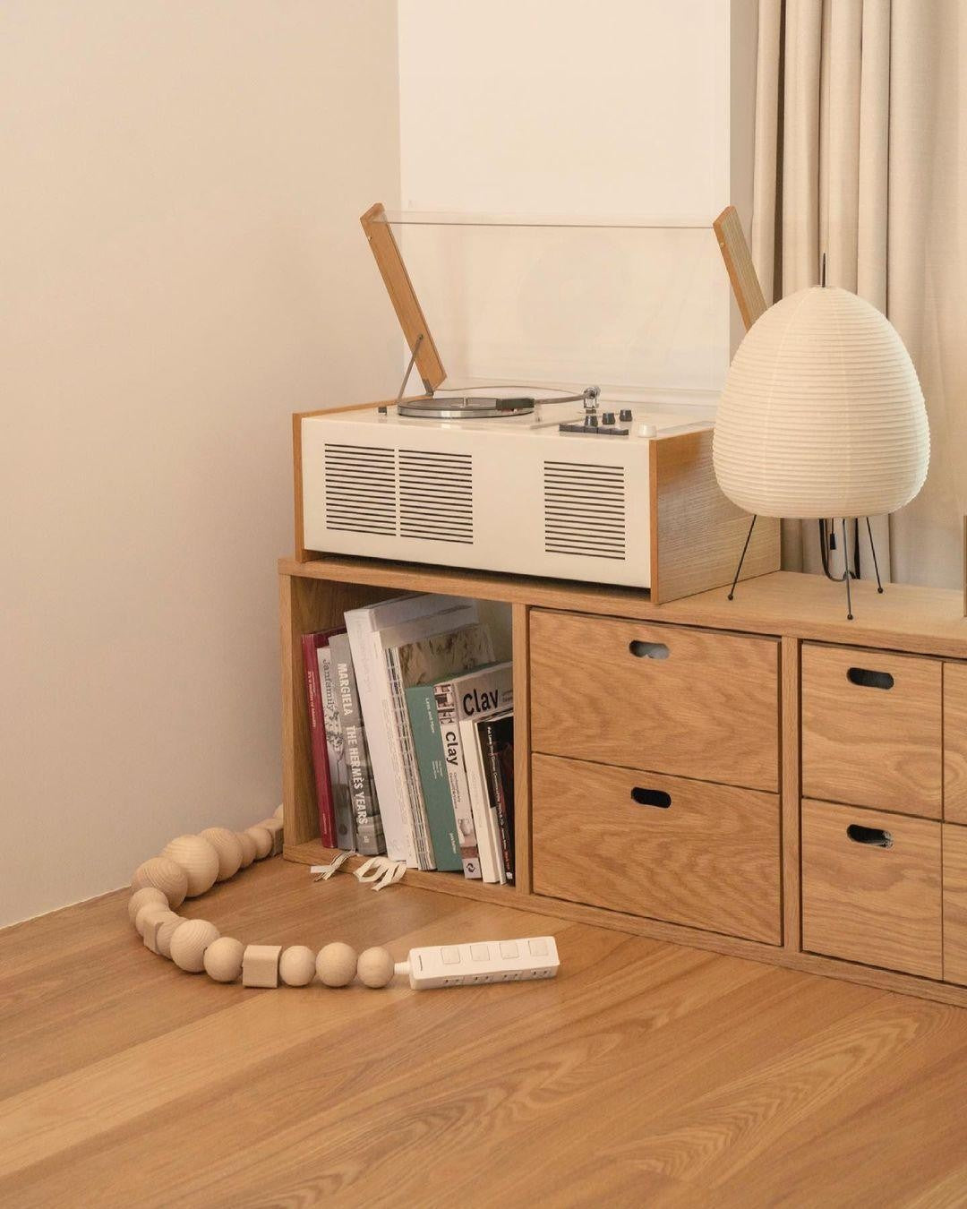 Japanese Mulberry Paper Table Light, Bedside Table Lamp, detail 48