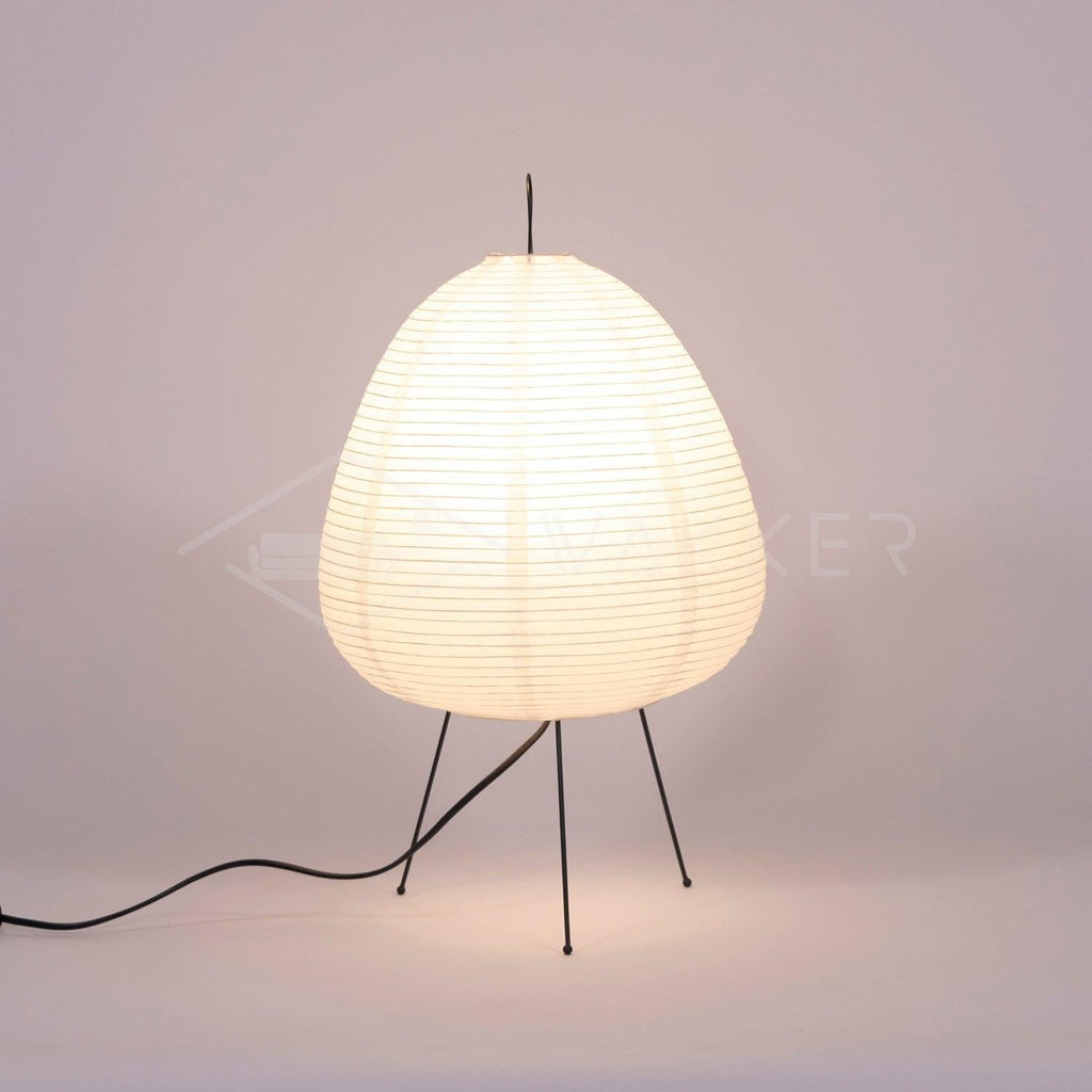 Japanese Mulberry Paper Table Light, Bedside Table Lamp, detail 58