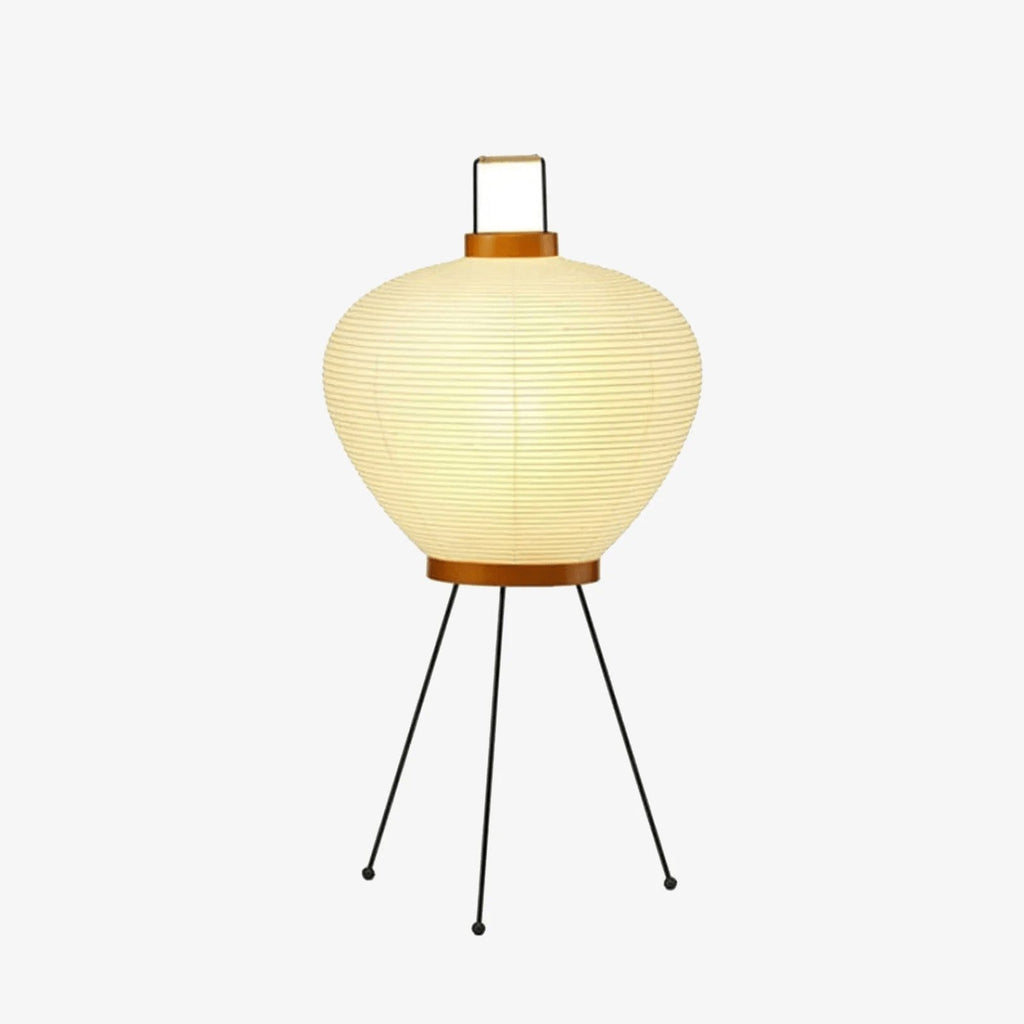 Japanese Mulberry Paper Table Light, Bedside Table Lamp, detail 5