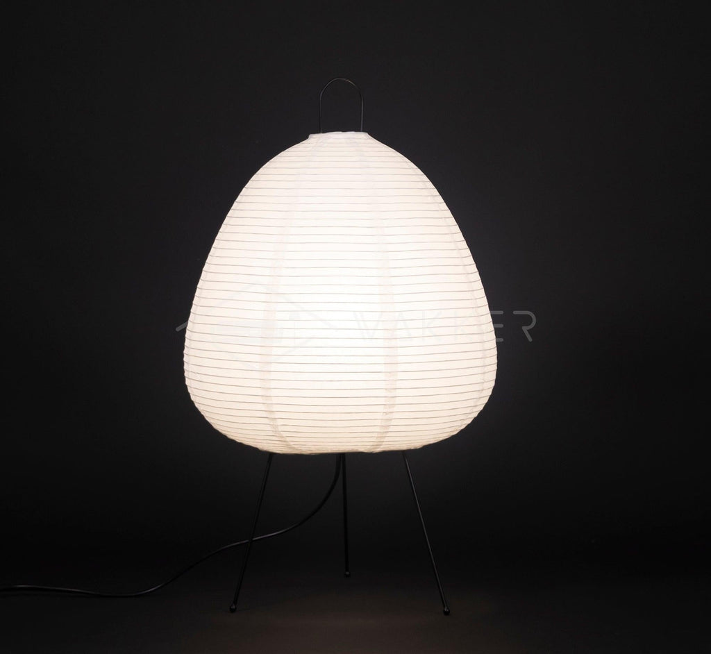 Japanese Mulberry Paper Table Light, Bedside Table Lamp, detail 60