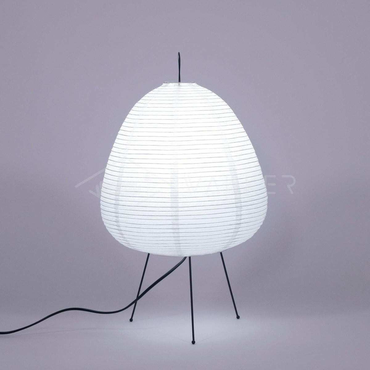 Japanese Mulberry Paper Table Light, Bedside Table Lamp, detail 62