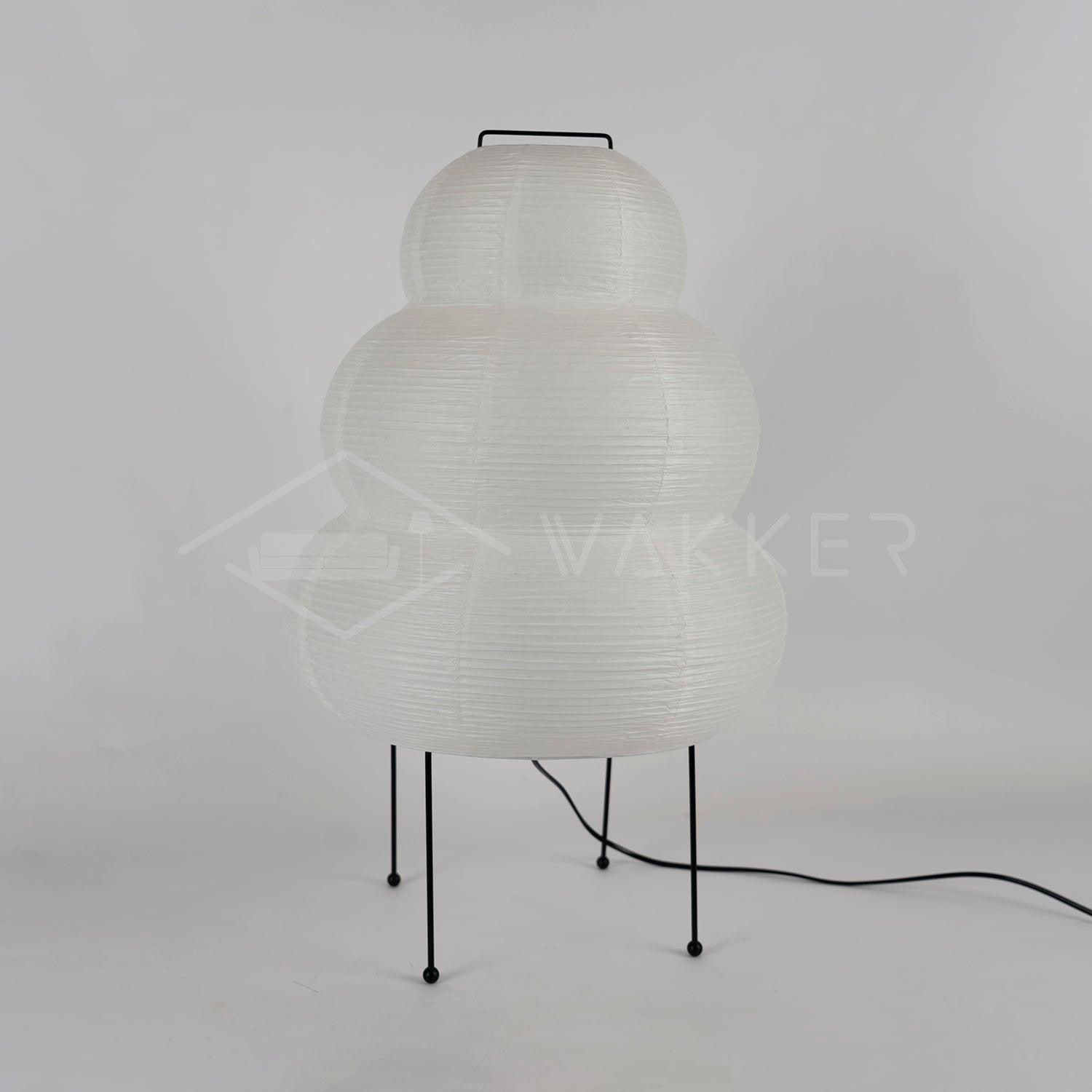 Japanese Mulberry Paper Table Light, Bedside Table Lamp, detail 66