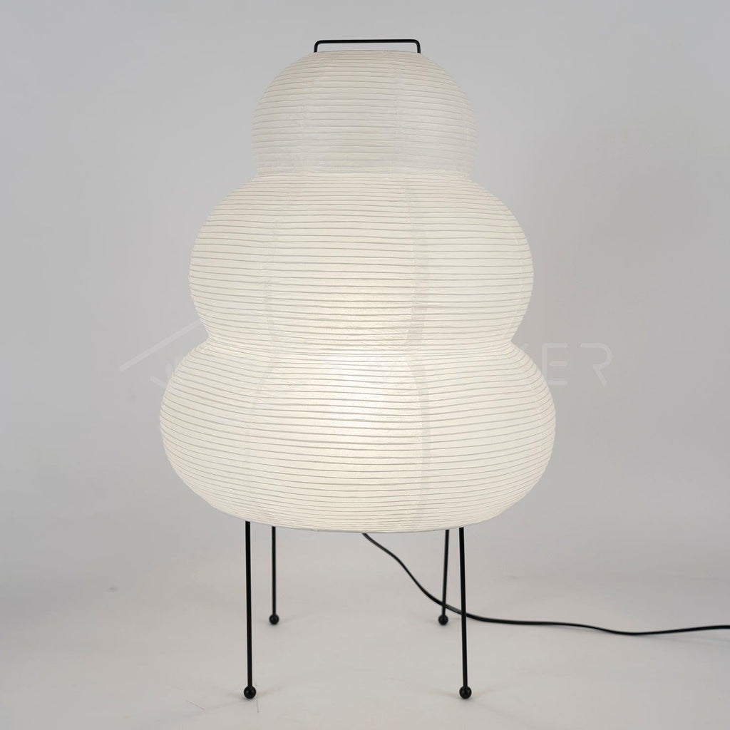 Japanese Mulberry Paper Table Light, Bedside Table Lamp, detail 67