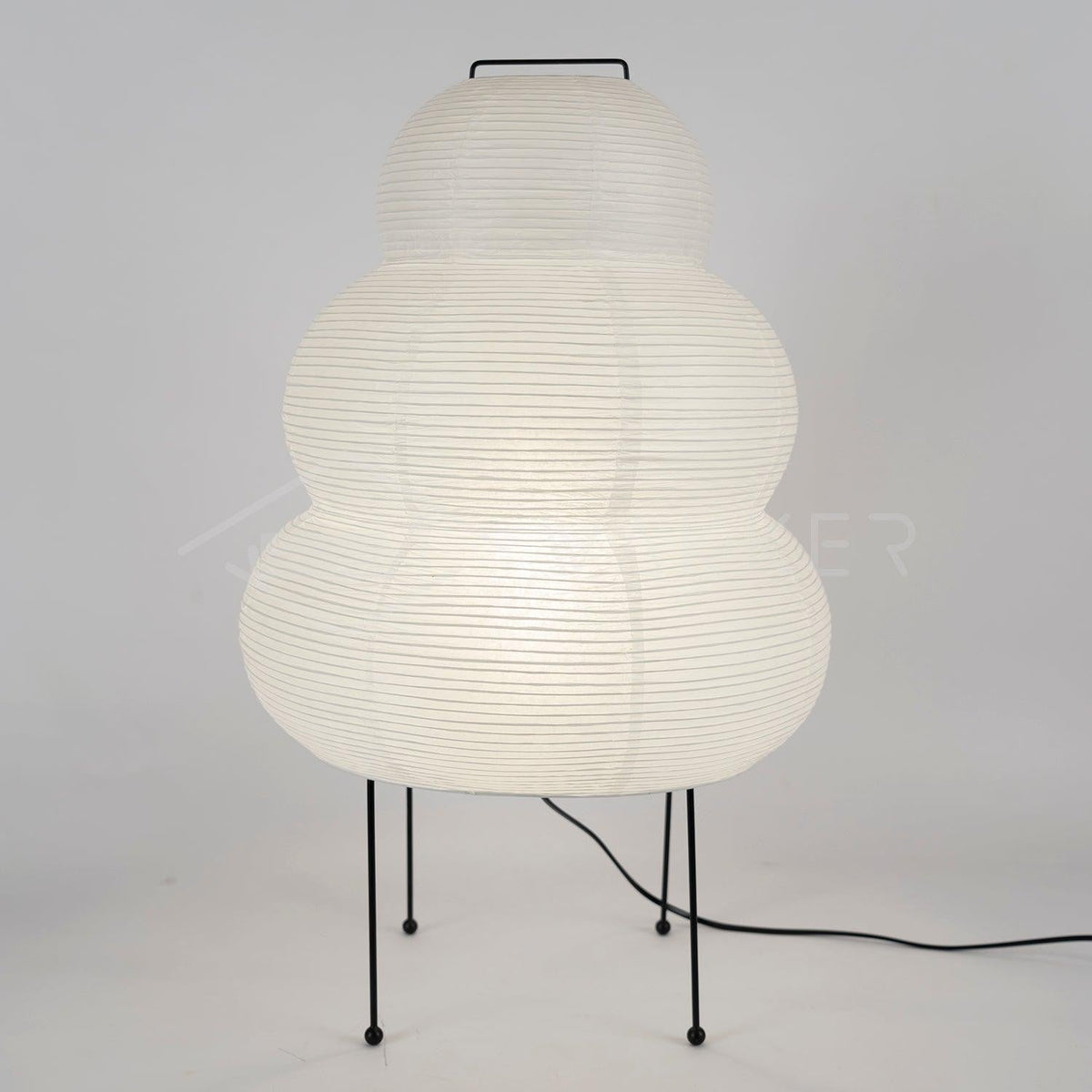 Japanese Mulberry Paper Table Light, Bedside Table Lamp, detail 67