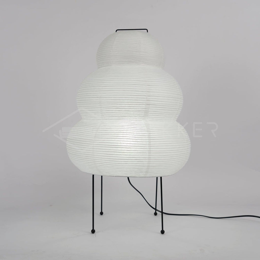 Japanese Mulberry Paper Table Light, Bedside Table Lamp, detail 68