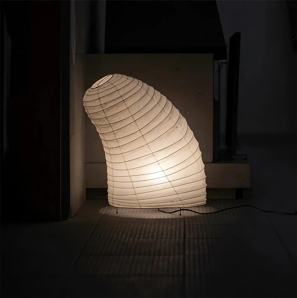 Japanese Mulberry Paper Table Light, Bedside Table Lamp, detail 97