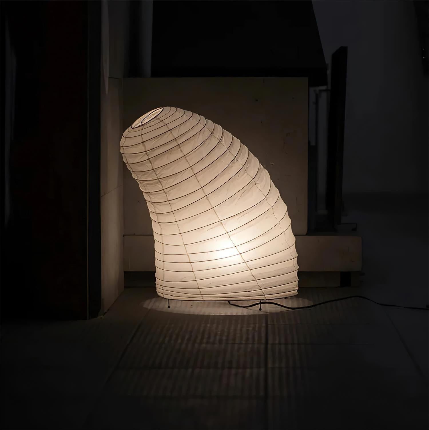 Japanese Mulberry Paper Table Light, Bedside Table Lamp, detail 97