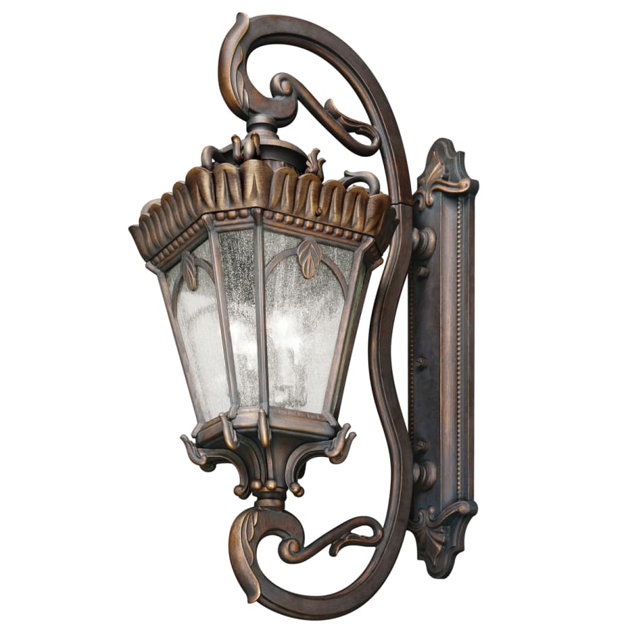 Tournai 4 Light 46" Exterior Wall Light, Outdoor Wall Light, Dimensions Height: 46"