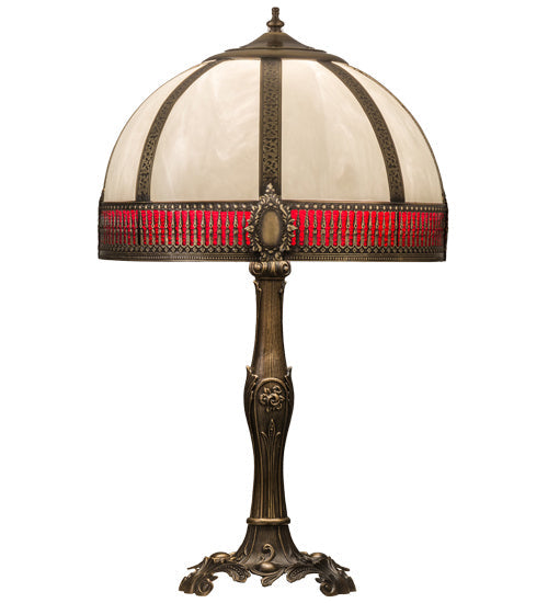 Gothic 27 Inch 1-Light 27.50" Craftsman Brown Table Lamp detail view 4