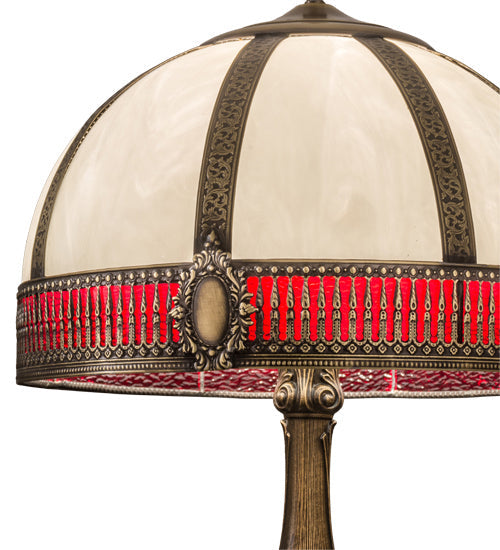 Gothic 27 Inch 1-Light 27.50" Craftsman Brown Table Lamp detail view 6
