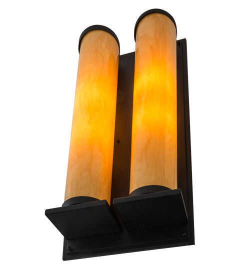 Legacy House 4-Light 36.00" Textured Black Wall Sconce detail view 3