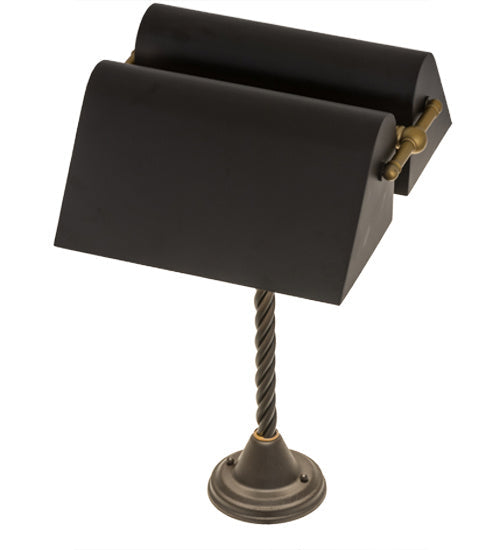 Belmont 21 Inch 2-Light 21.00" Oil Rubbed Bronze/Gold Matte Table Lamp detail view 3