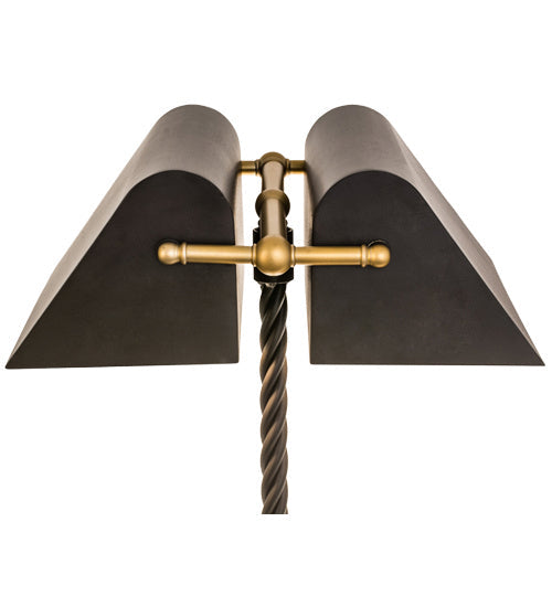 Belmont 21 Inch 2-Light 21.00" Oil Rubbed Bronze/Gold Matte Table Lamp detail view 6