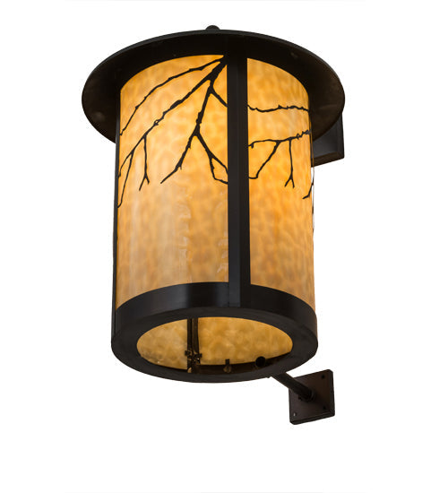 Fulton 1-Light 23.00" Craftsman Brown Wall Sconce detail view 5