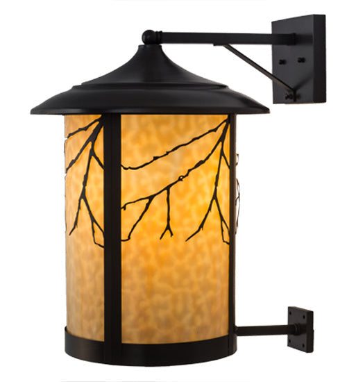 Fulton 1-Light 23.00" Craftsman Brown Wall Sconce detail view 6