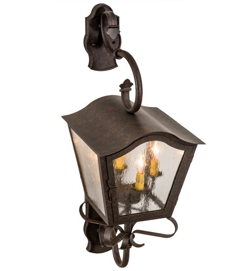 Christian 4-Light 33.00" Cajun Spice Wall Sconce detail view 4