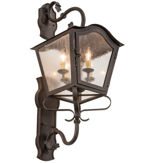 Christian 4-Light 33.00" Cajun Spice Wall Sconce detail view 6
