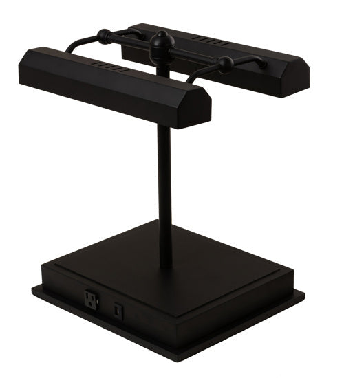 Utica 17 Inch 2-Light 17.00" Oil Rubbed Bronze Table Lamp detail view 2