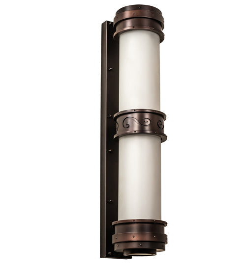 McLean 2-Light 48.00" Dark Bronze LED Wall Sconce detail view 2